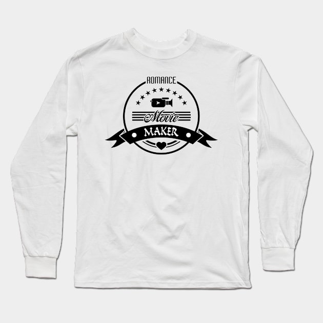 04 - Romance Movie Maker Long Sleeve T-Shirt by SanTees